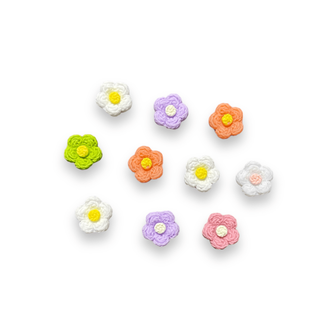 JNBS Nail Charm Kawaii Floral Medley 7057 (Assorted Colors)