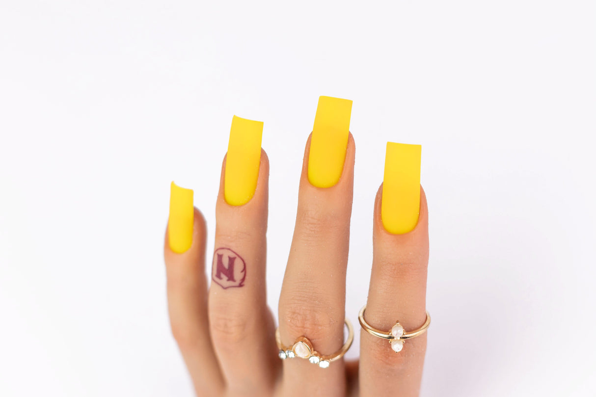 NOTPOLISH Gel Duo M104 Yellow Mamba