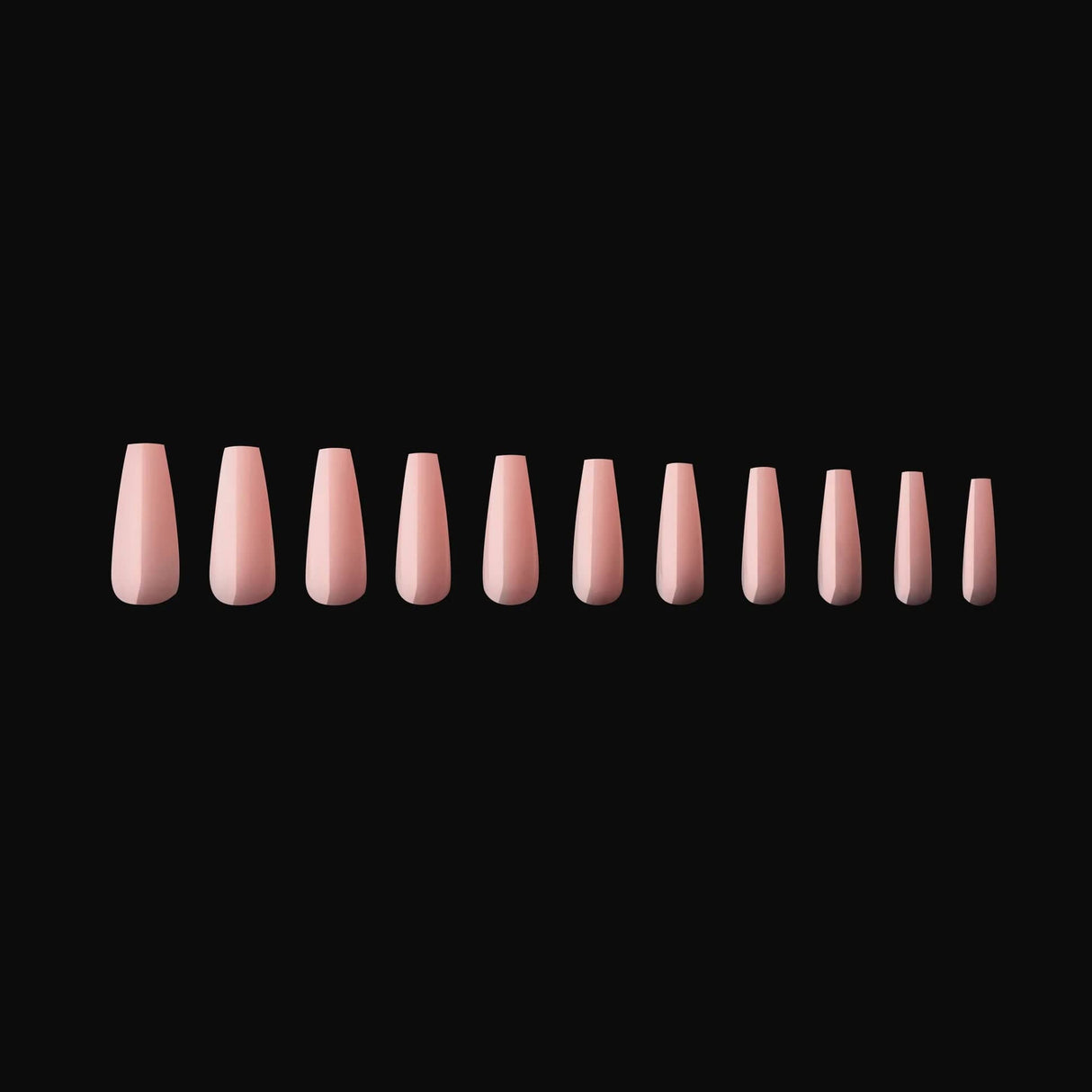 Apres Gel X™ NEUTRALS Box of 150pcs Margot Sculpted Coffin Long Tips