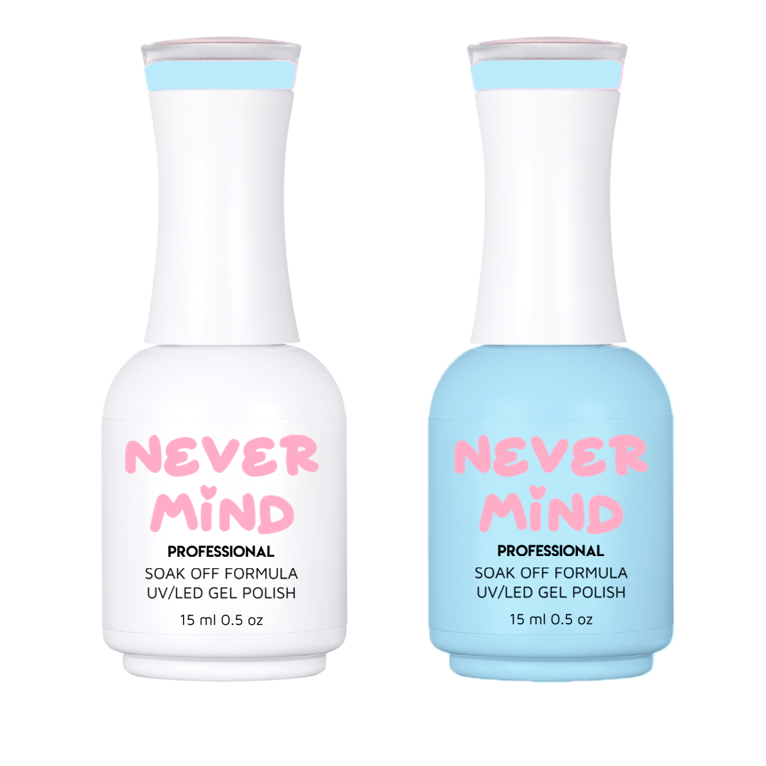 Nevermind Gel Polish Duo N144 Cadet Blue