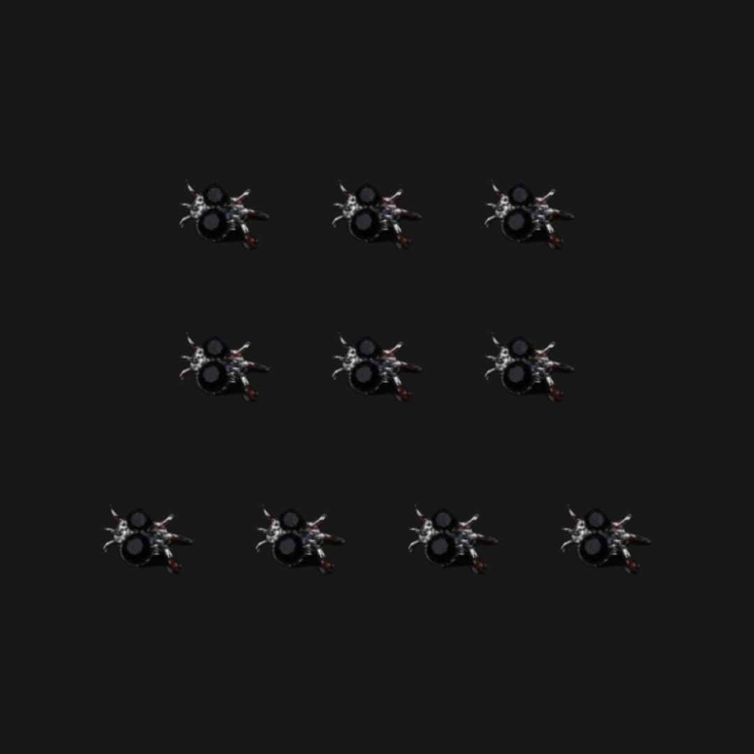 JNBS Nail Charm Rhinestones Halloween