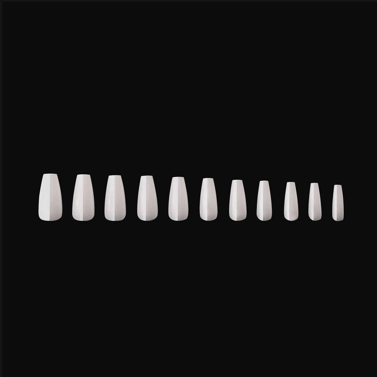 Apres Gel X™ NEUTRALS Box of 150pcs Whitney Natural Coffin Tips