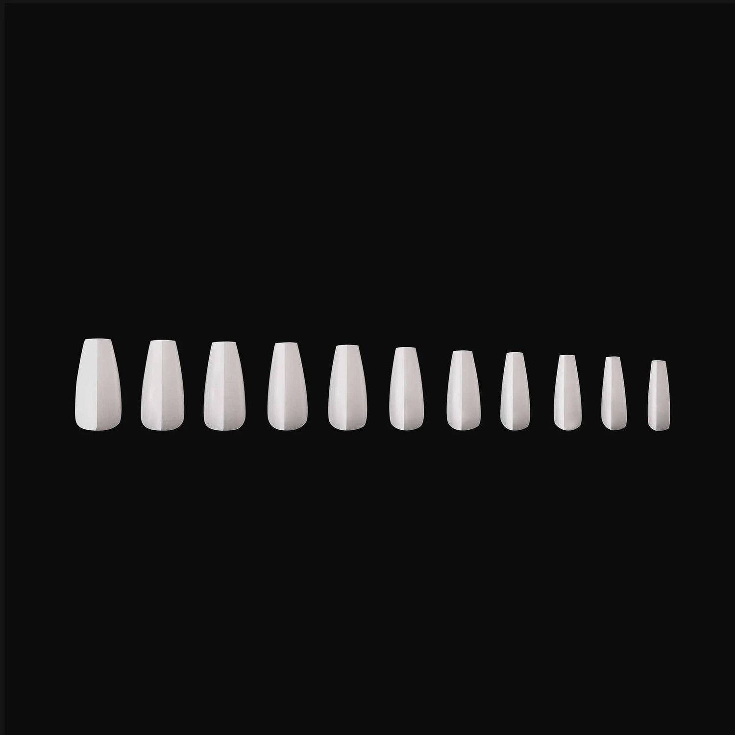 Apres Gel X™ NEUTRALS Box of 150pcs Whitney Natural Coffin Tips