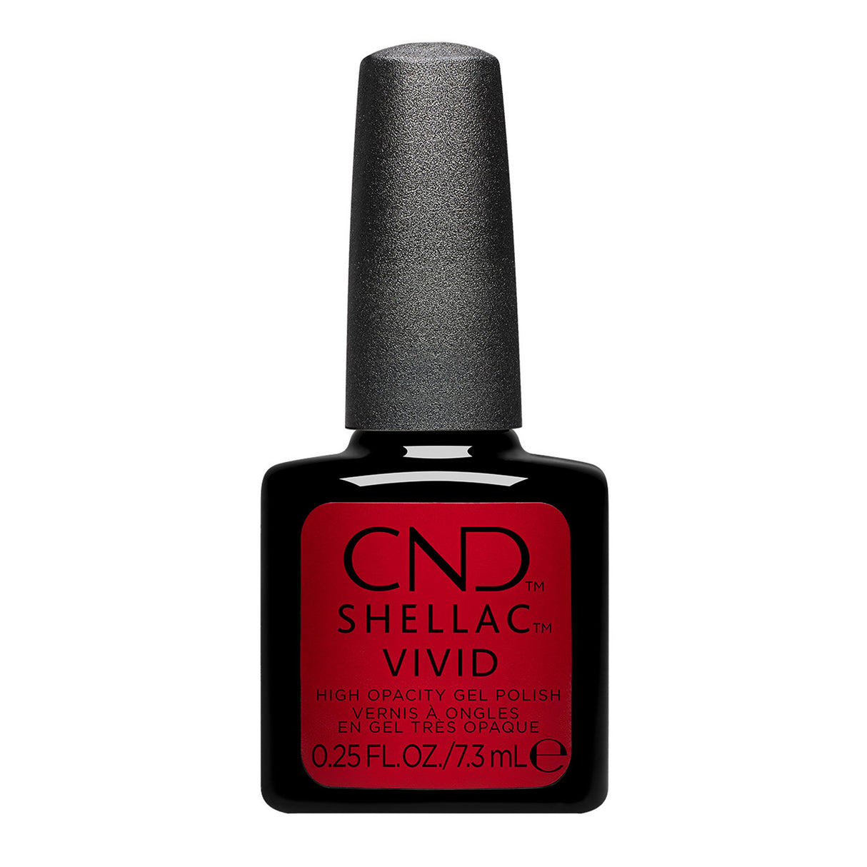 CND Shellac Vivid Red Carpet 0.25 0z