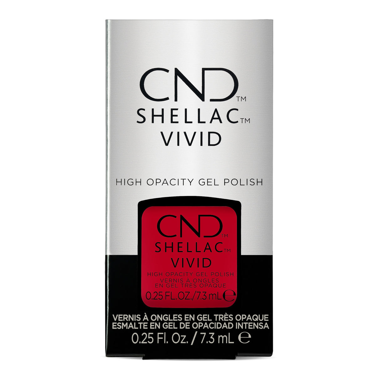 CND Shellac Vivid Red Carpet 0.25 0z