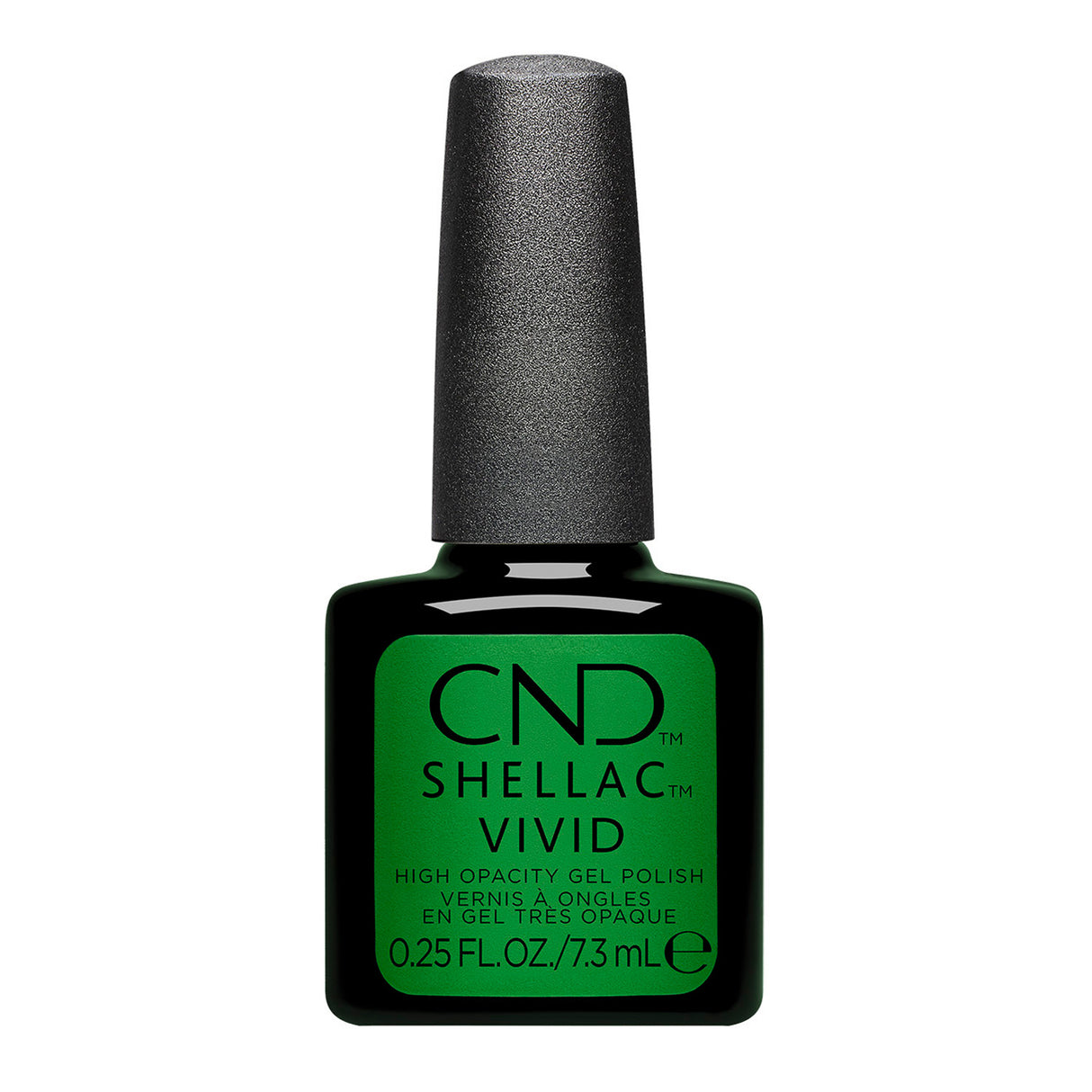 CND Shellac Vivid Shamrock Green 0.25 0z