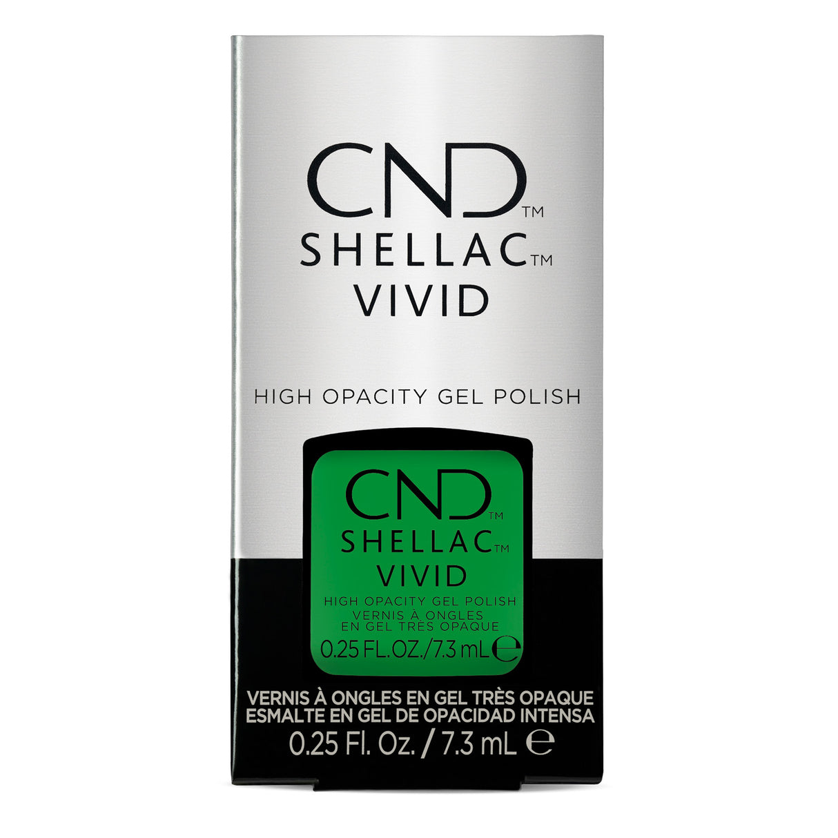 CND Shellac Vivid Shamrock Green 0.25 0z