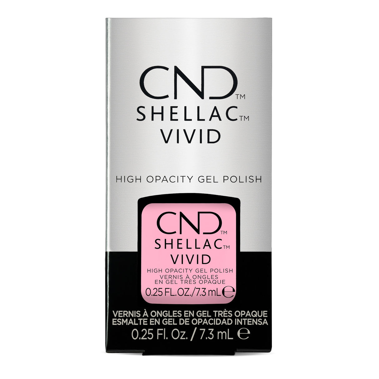 CND Shellac Vivid Blush Pink 0.25 0z