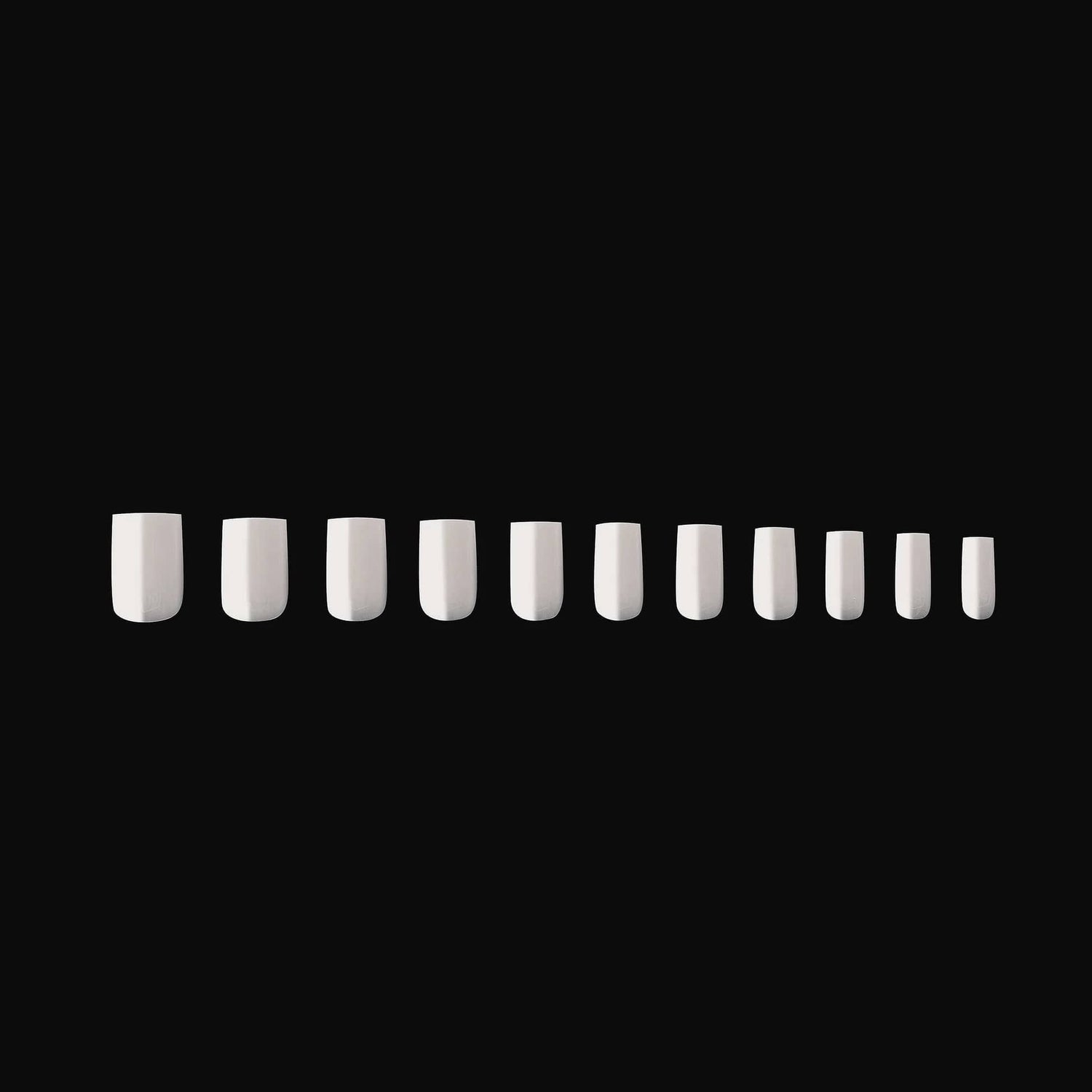 Apres Gel X™ NEUTRALS Box of 150pcs Whitney Natural Square Tips