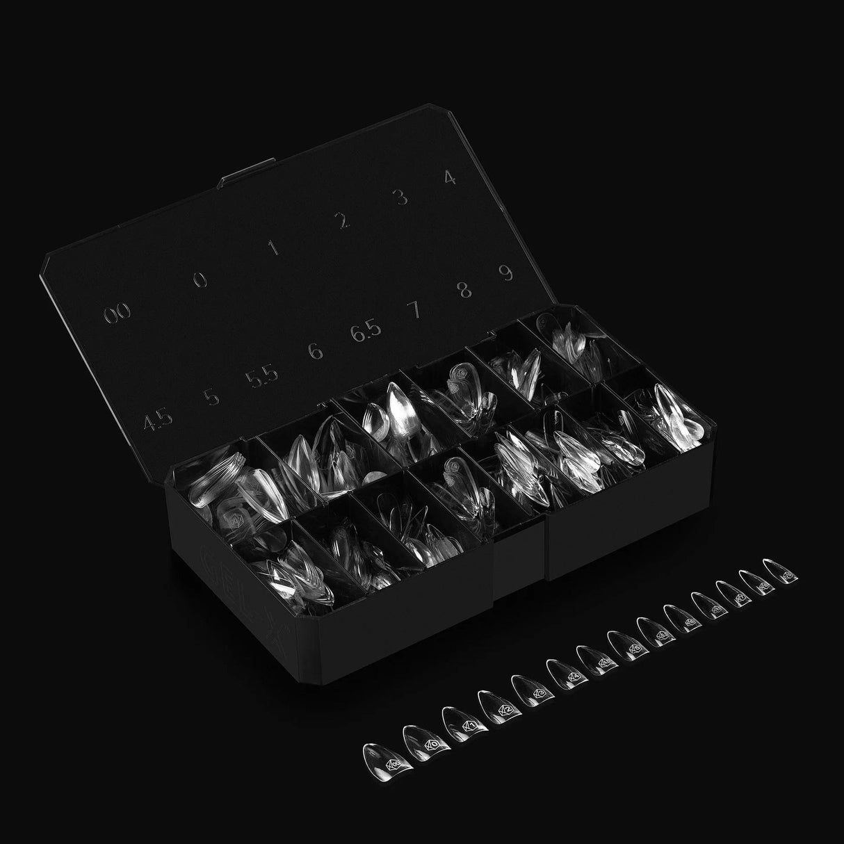 Apres Gel X™ Box of 600pcs 2.0 Natural Stiletto Tips