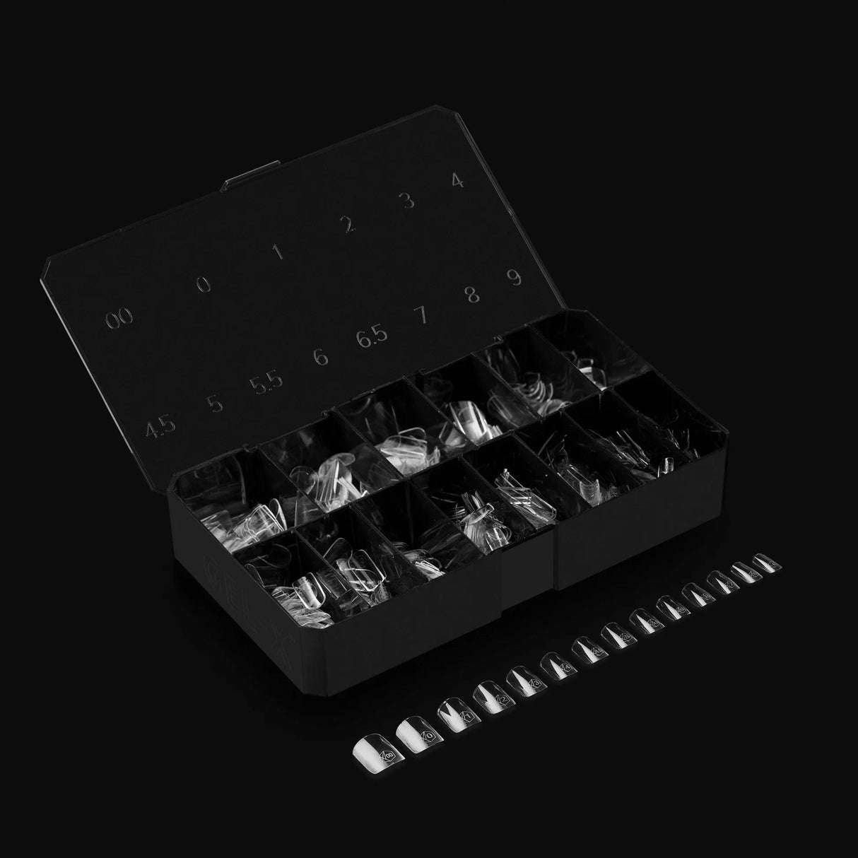 Apres Gel X™ Box of 600pcs 2.0 Natural Square Tips