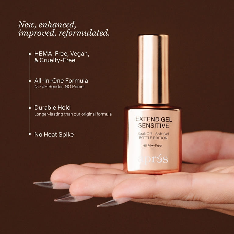Apres Extend Gel Sensitive HEMA-Free in Bottle Edition (New Formula)