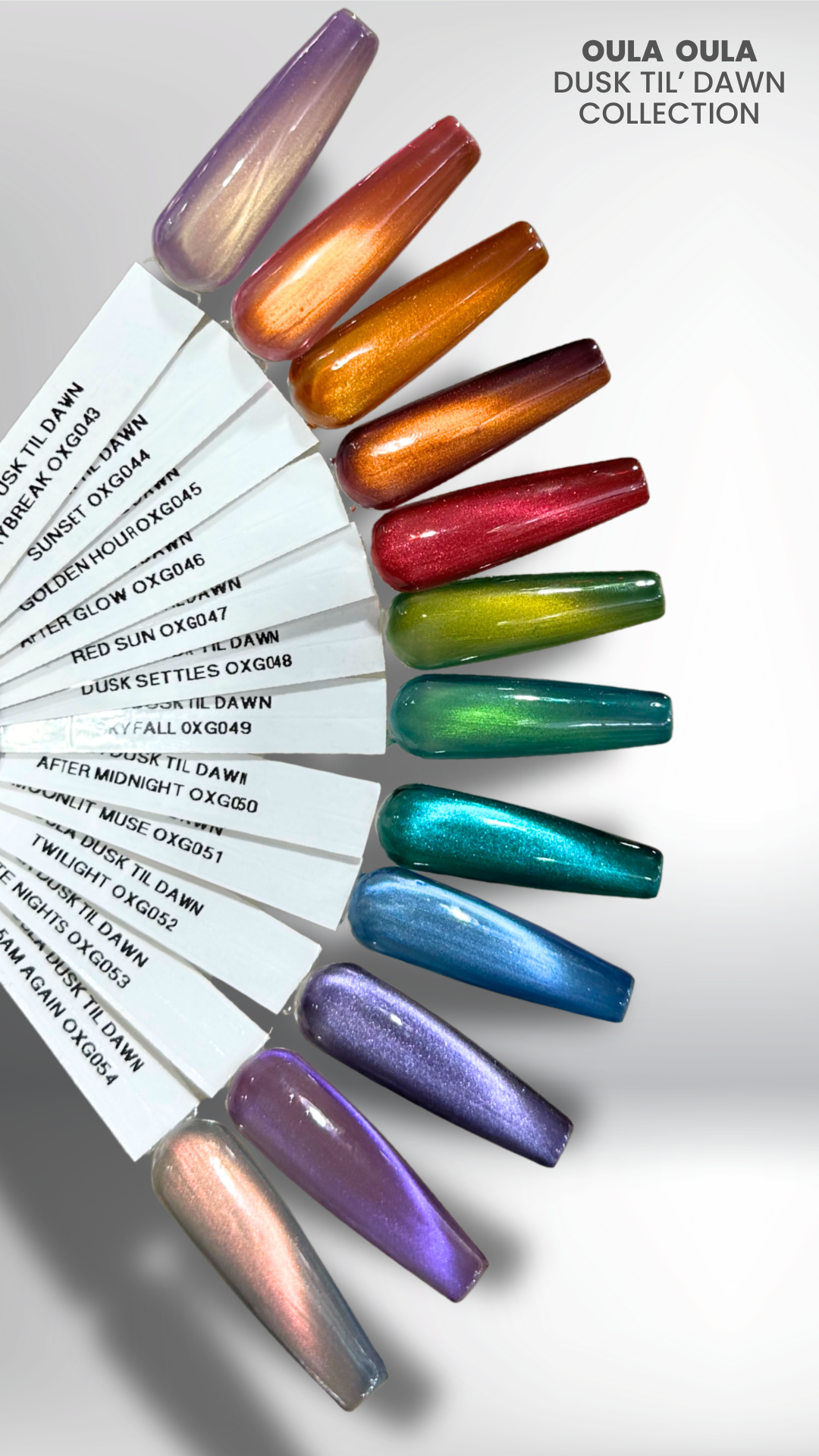 Oula Gel Polish Cat Eye DUSK TIL' DAWN HEMA / TPO FREE