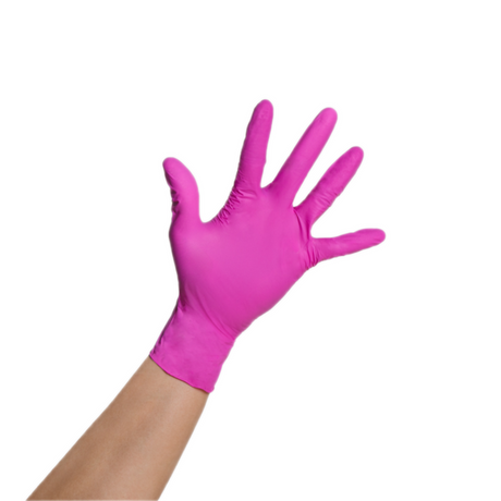 Pink Paws Framar Nitrile Gloves (3 Sizes)