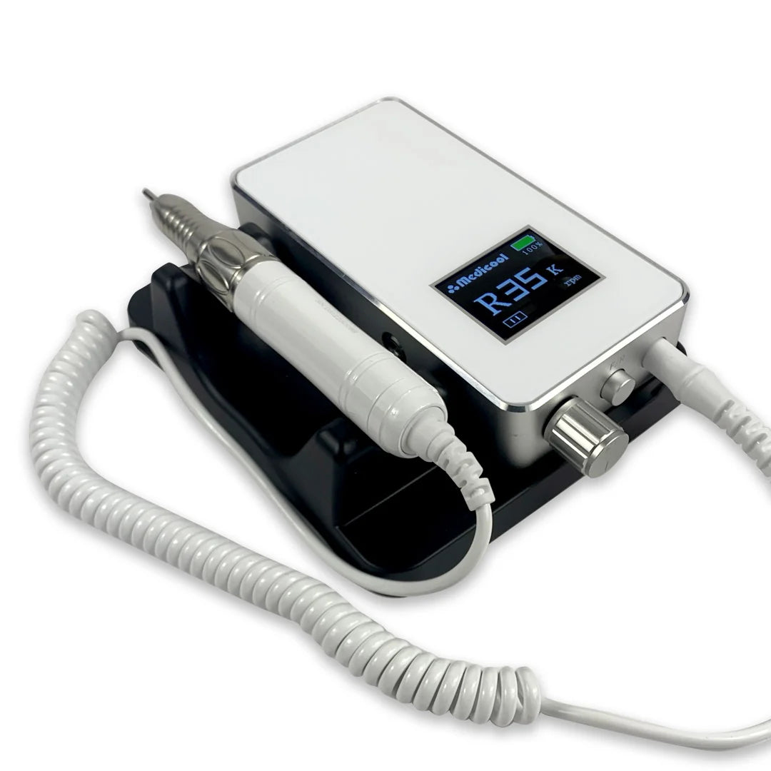 Medicool Pro Power Elite Electric Nail Drill 35,000 RPM Portable E-File