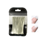 JNBS Fiber Glass for Gel DIY Nails White Acrylic Extension Tips