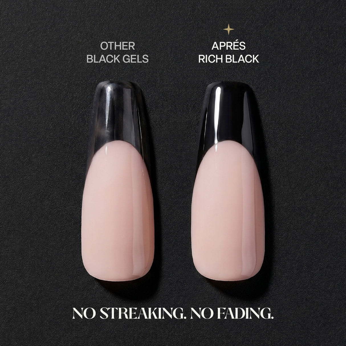 Aprés Gel Couleur - Rich Black | HEMA & TPO-Free