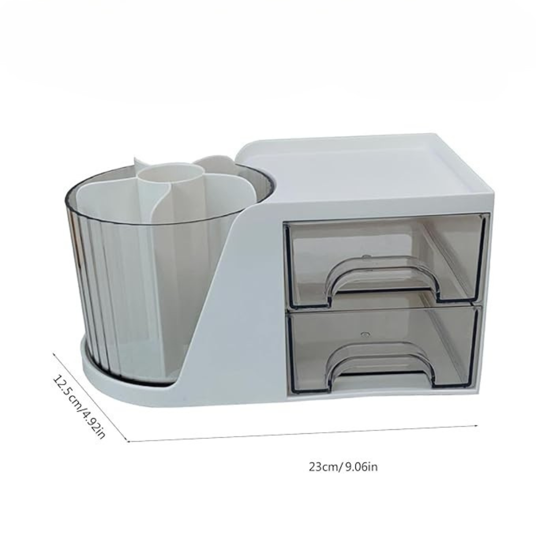 JNBS Rotating Desk Organizer for Nail Tools