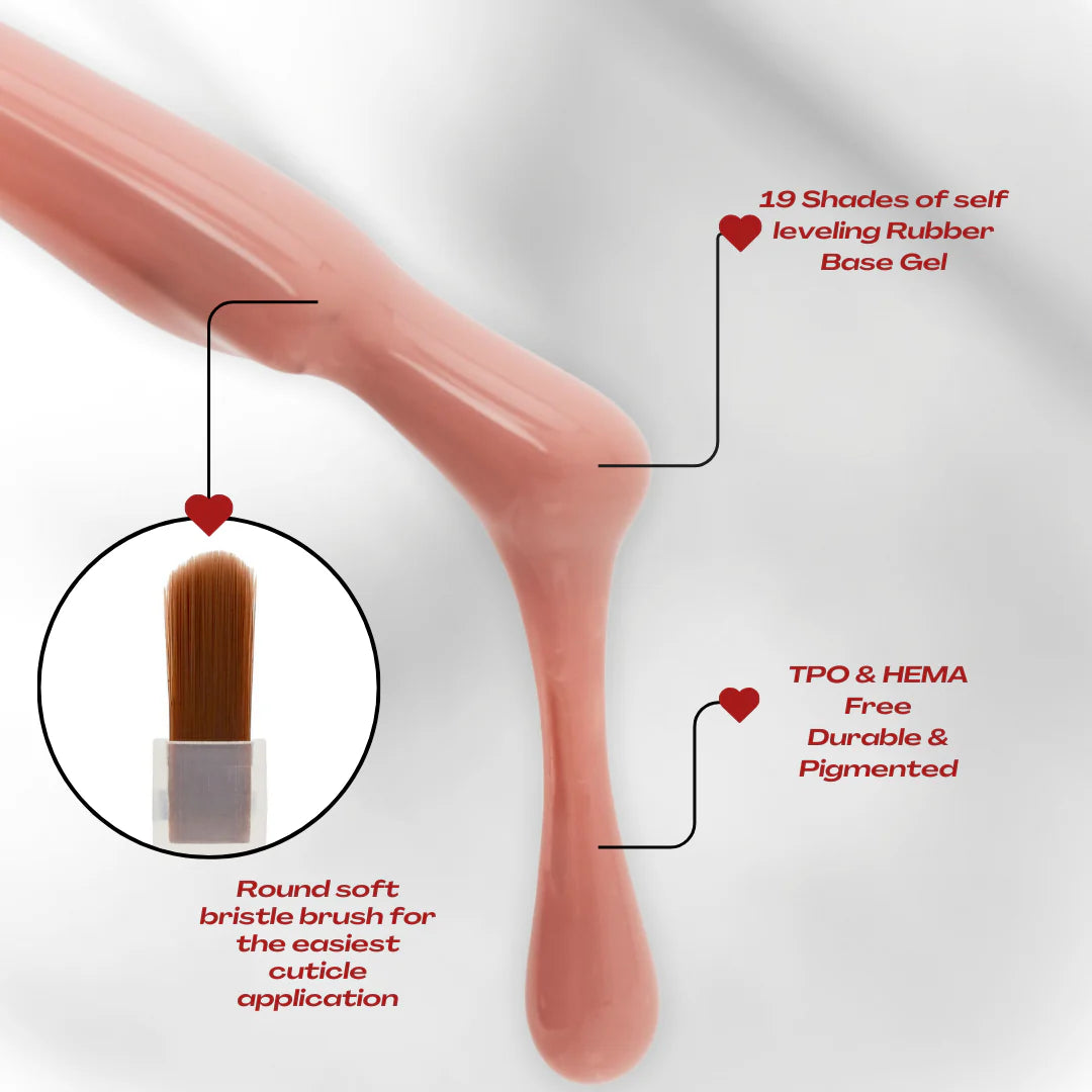 Notpolish Thickie Gel Rubber Base TG01 GLASSY