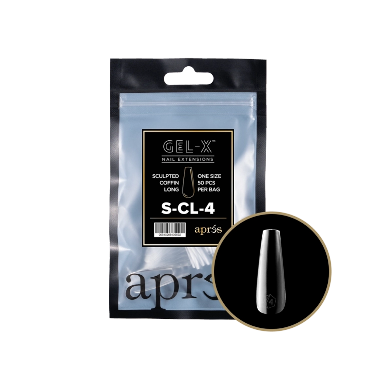 Apres Refill Bags (50pcs) Sculpted Coffin Long