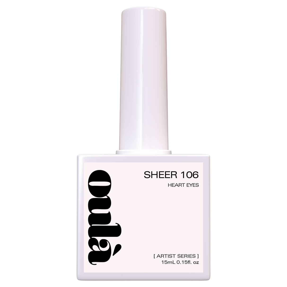 OULA Gel Polish Artist Series OUGS007 Sheer 106 Heart Eyes