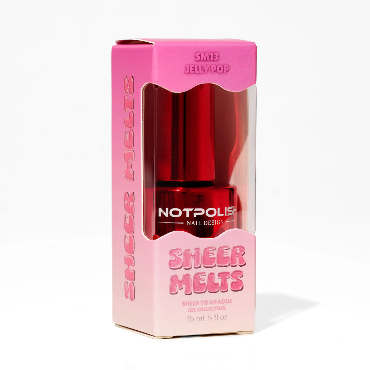 Notpolish Sheer Melts Gel Polish SM13 JELLY POP