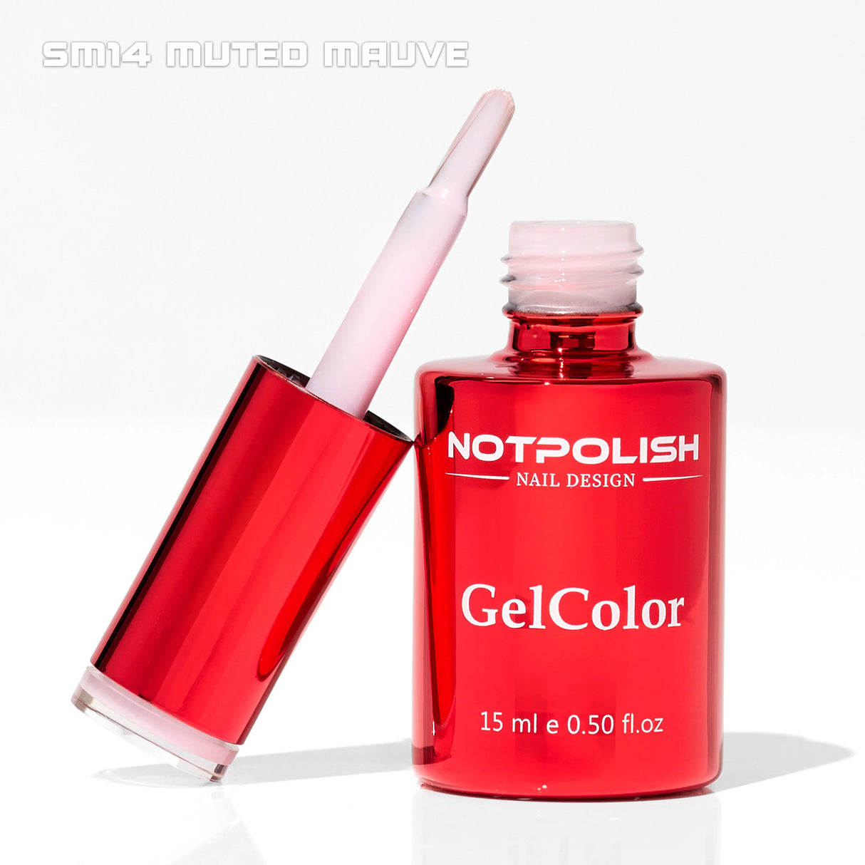 Notpolish Sheer Melts Gel Polish SM14 MUTED MAUVE