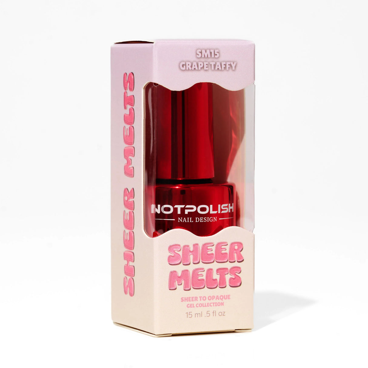 Notpolish Sheer Melts Gel Polish SM15 GRAPE TAFFY