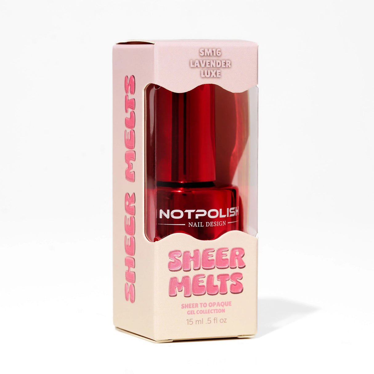 Notpolish Sheer Melts Gel Polish SM16 LAVENDER LUXE