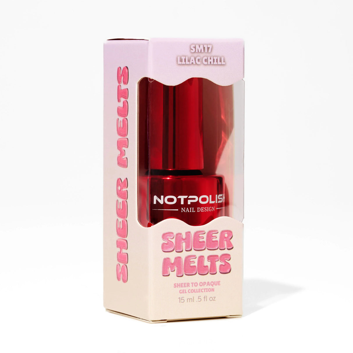 Notpolish Sheer Melts Gel Polish SM17 LILAC CHILL