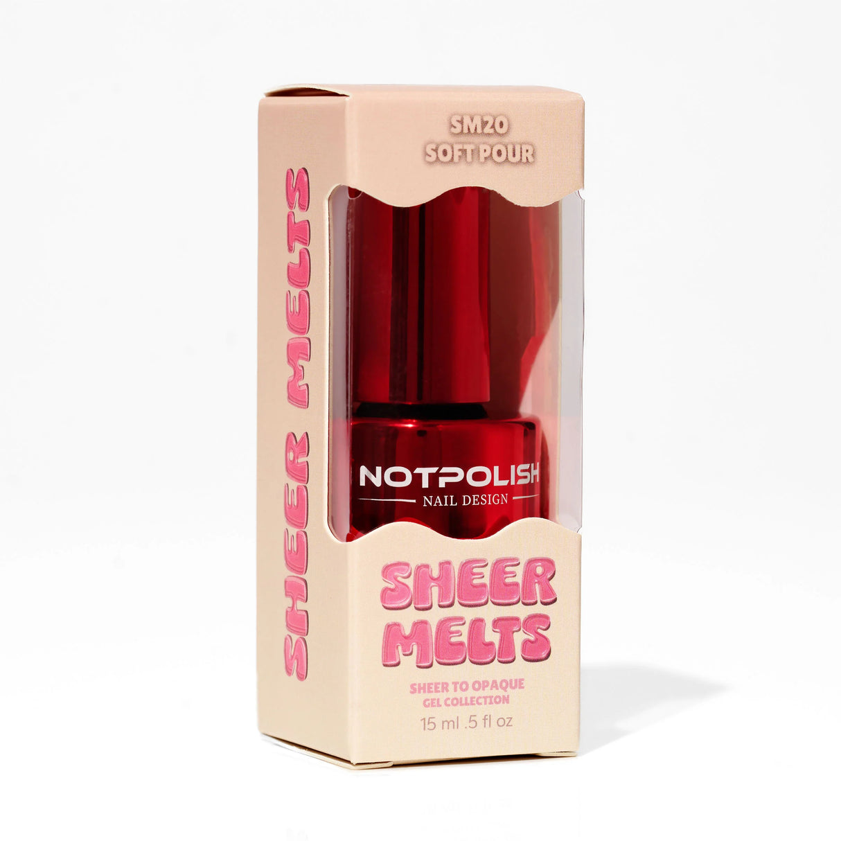 Notpolish Sheer Melts Gel Polish SM20 SOFT POUR