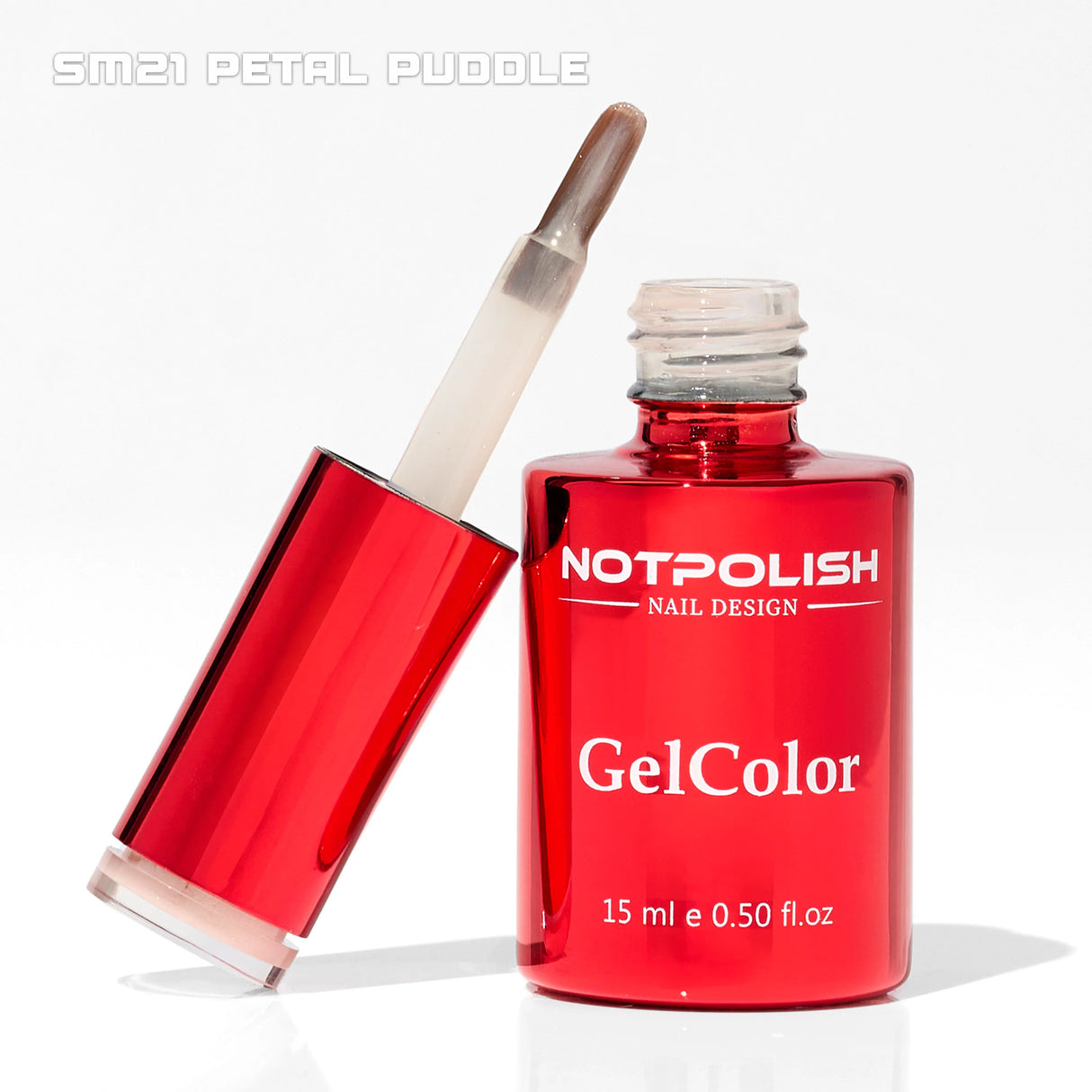 Notpolish Sheer Melts Gel Polish SM21 PETAL PUDDLE