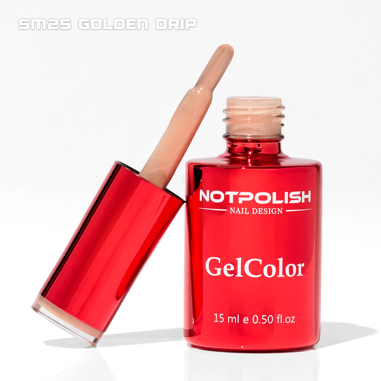 Notpolish Sheer Melts Gel Polish SM25 GOLDEN DRIP