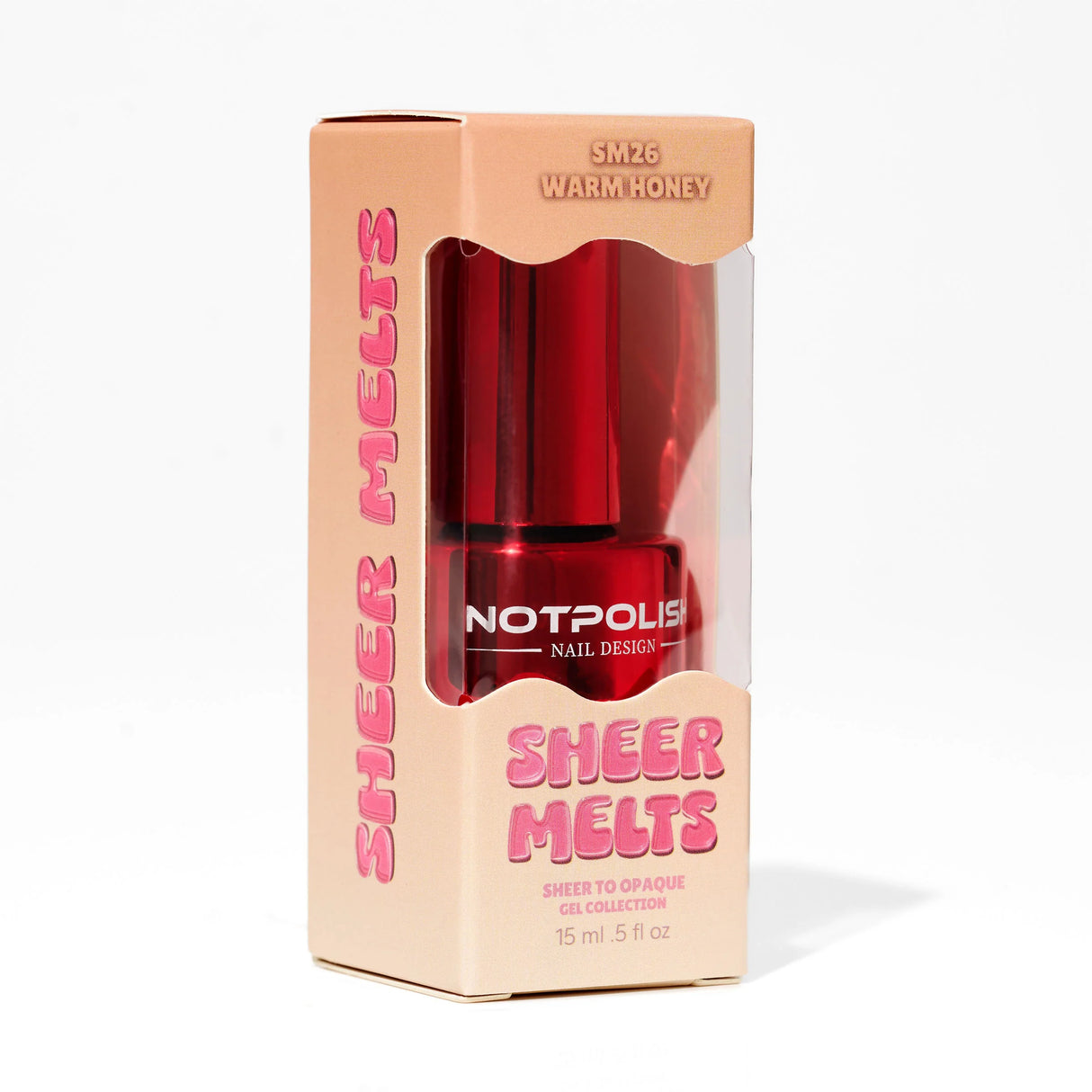 Notpolish Sheer Melts Gel Polish SM26 WARM HONEY
