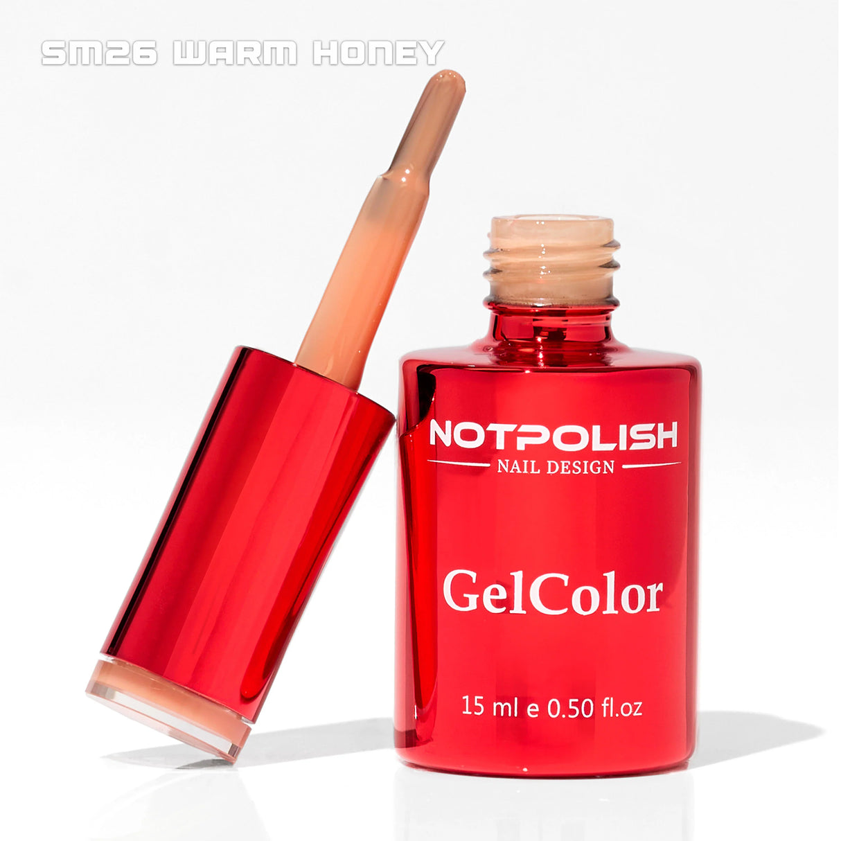 Notpolish Sheer Melts Gel Polish SM26 WARM HONEY