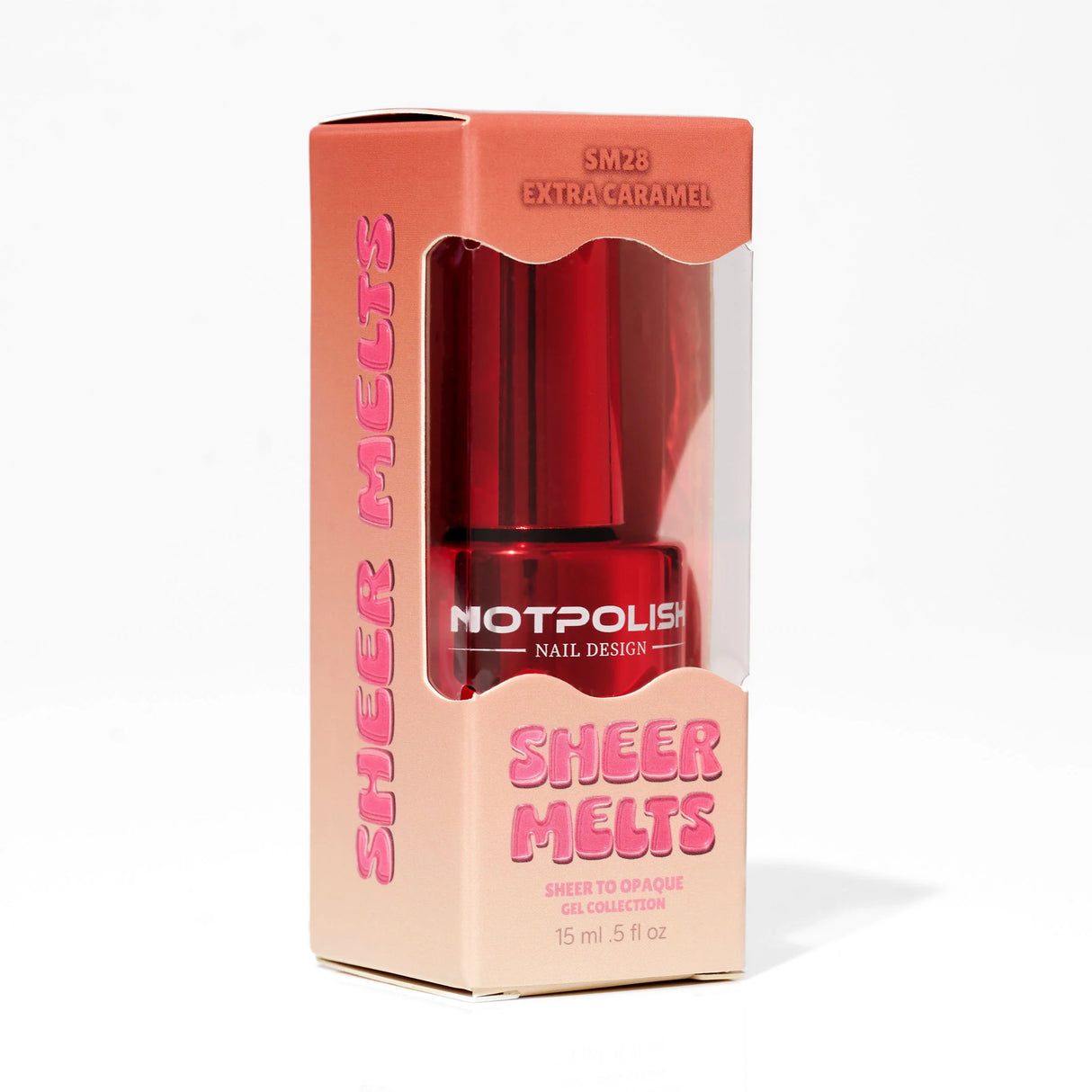 Notpolish Sheer Melts Gel Polish SM28 EXTRA CARAMEL