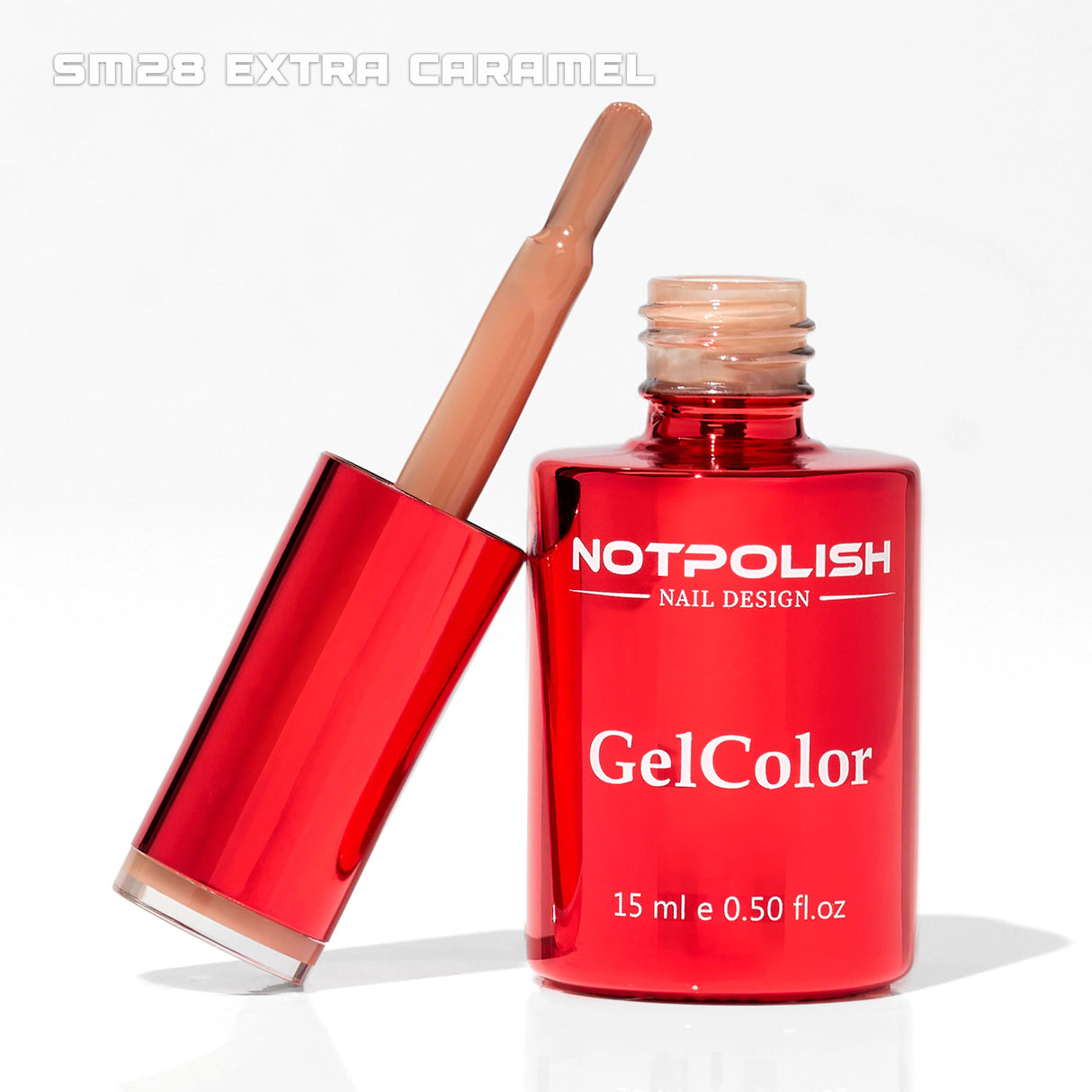 Notpolish Sheer Melts Gel Polish SM28 EXTRA CARAMEL