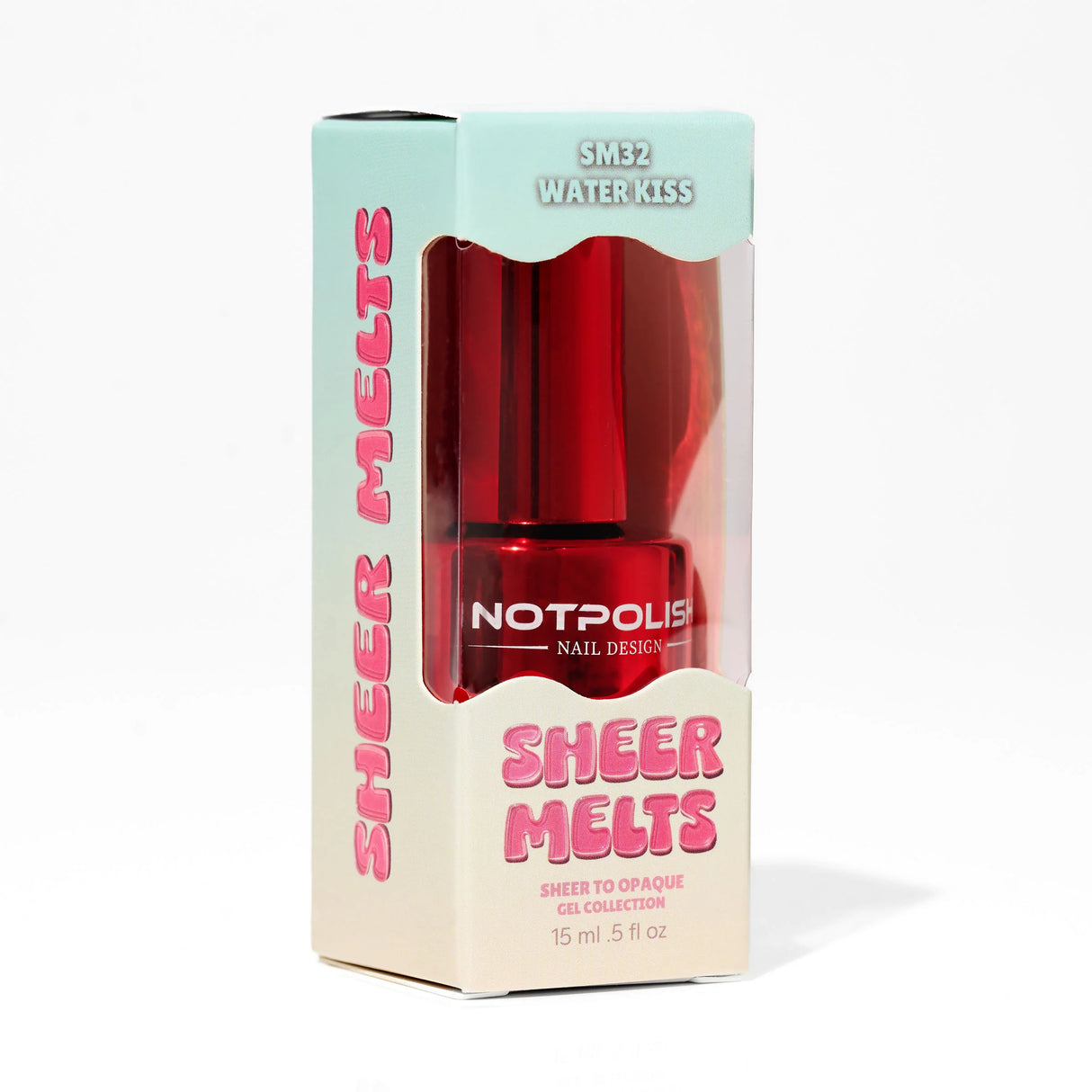 Notpolish Sheer Melts Gel Polish SM32 WATER KISS