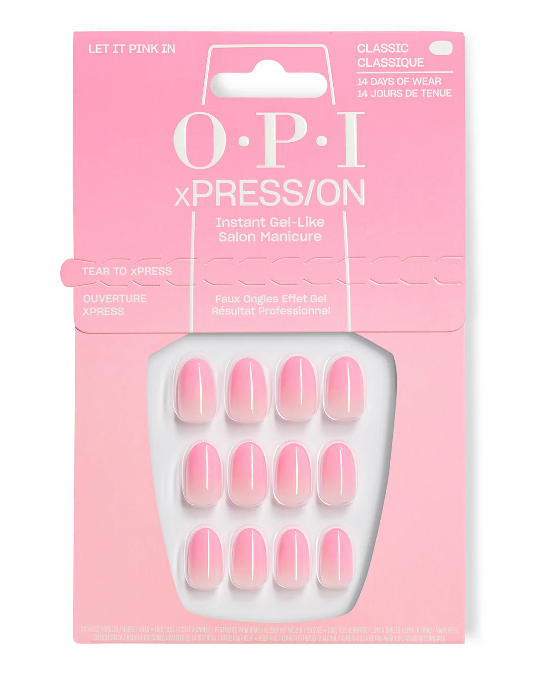 OPI xPRESS/ON Effects Let it Pink In AN069S