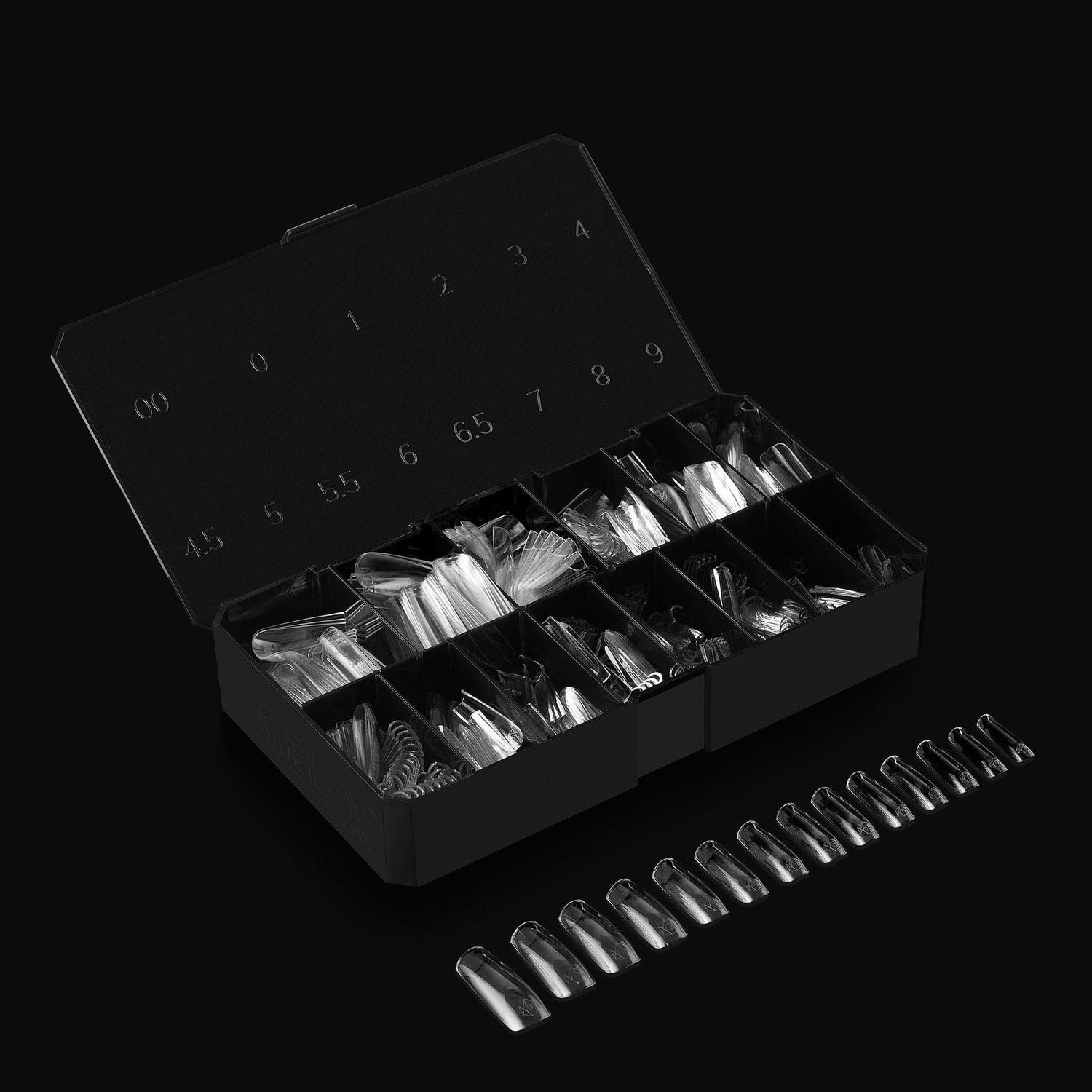 Apres Gel X™ Box of 600pcs / 420pcs 2.0 Sculpted Square Tips
