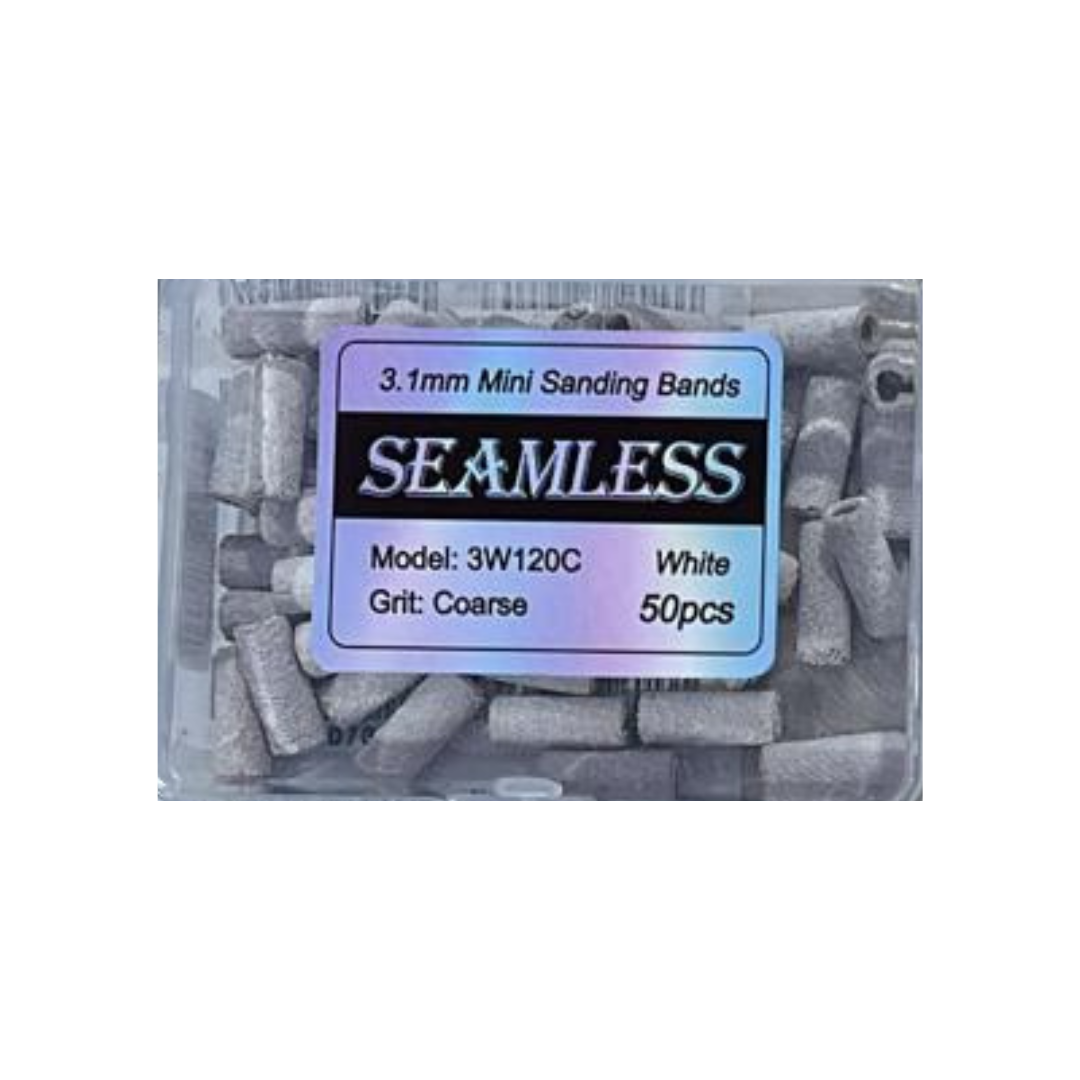JNBS Mini Sanding Bands | 3.1mm | White (50pcs)