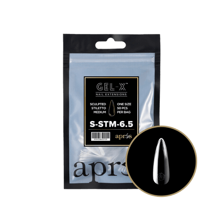 Apres Refill Bags (50pcs) Sculpted Stiletto Medium