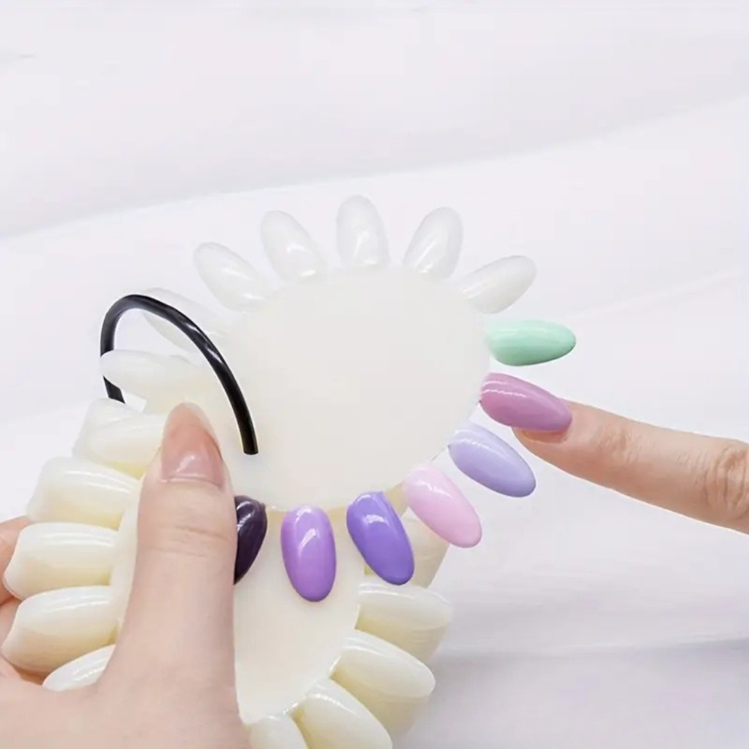 JNBS Nail Swatch Wheel Display (10 pcs/pack)