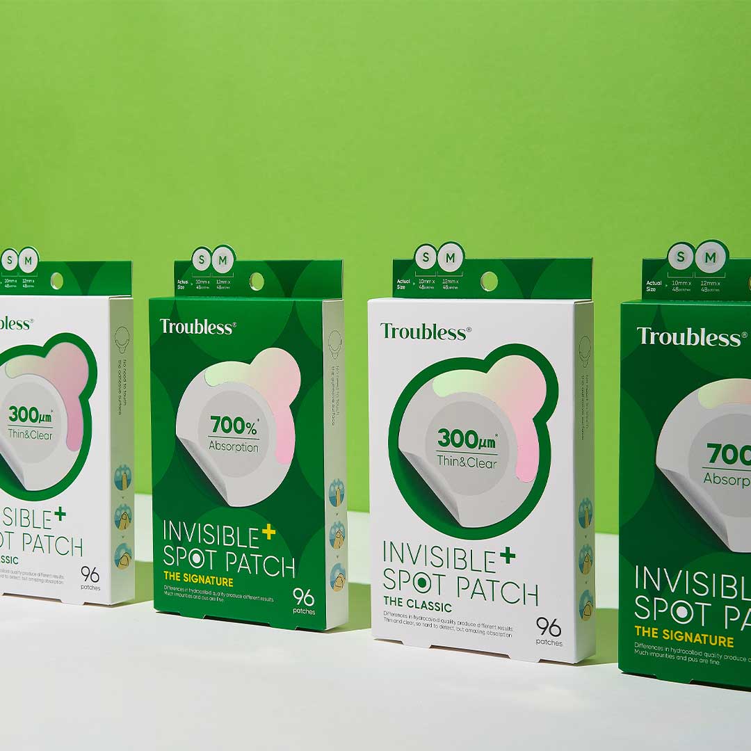 TROUBLESS Invisible Spot Patch #The Signature (12Mm*1Ea+10Mm*1Ea)