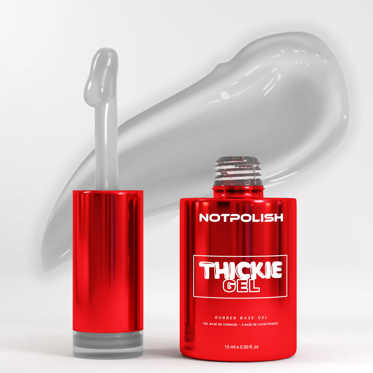 Notpolish Thickie Gel Rubber Base TG01 GLASSY