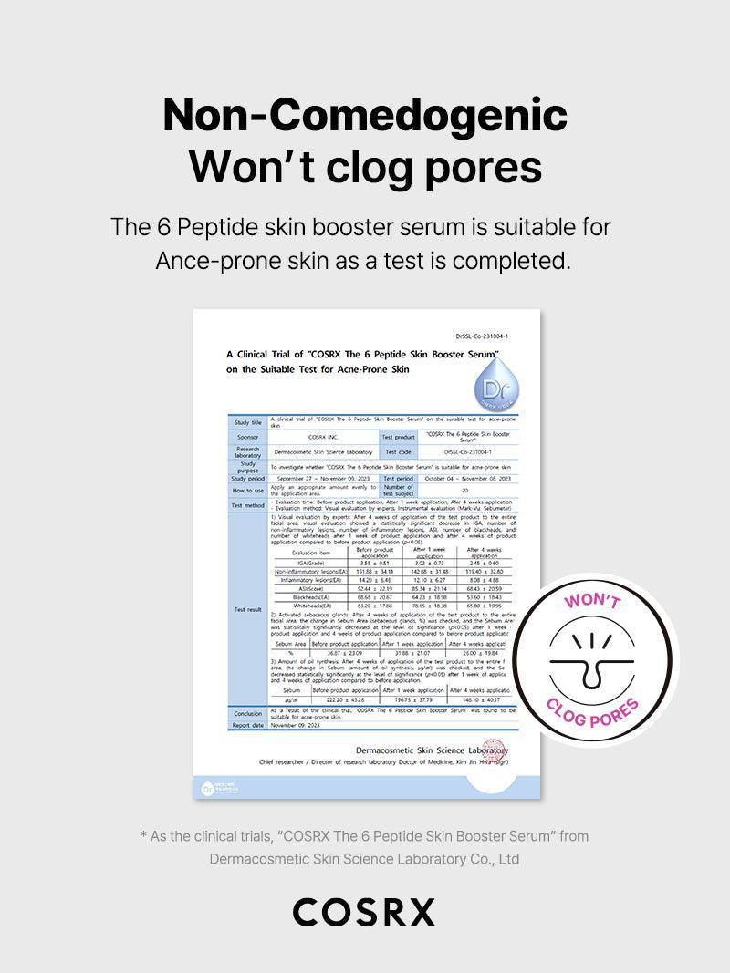 COSRX The 6 Peptide Skin Booster Serum 150mL