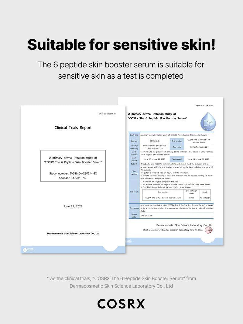 COSRX The 6 Peptide Skin Booster Serum 150mL