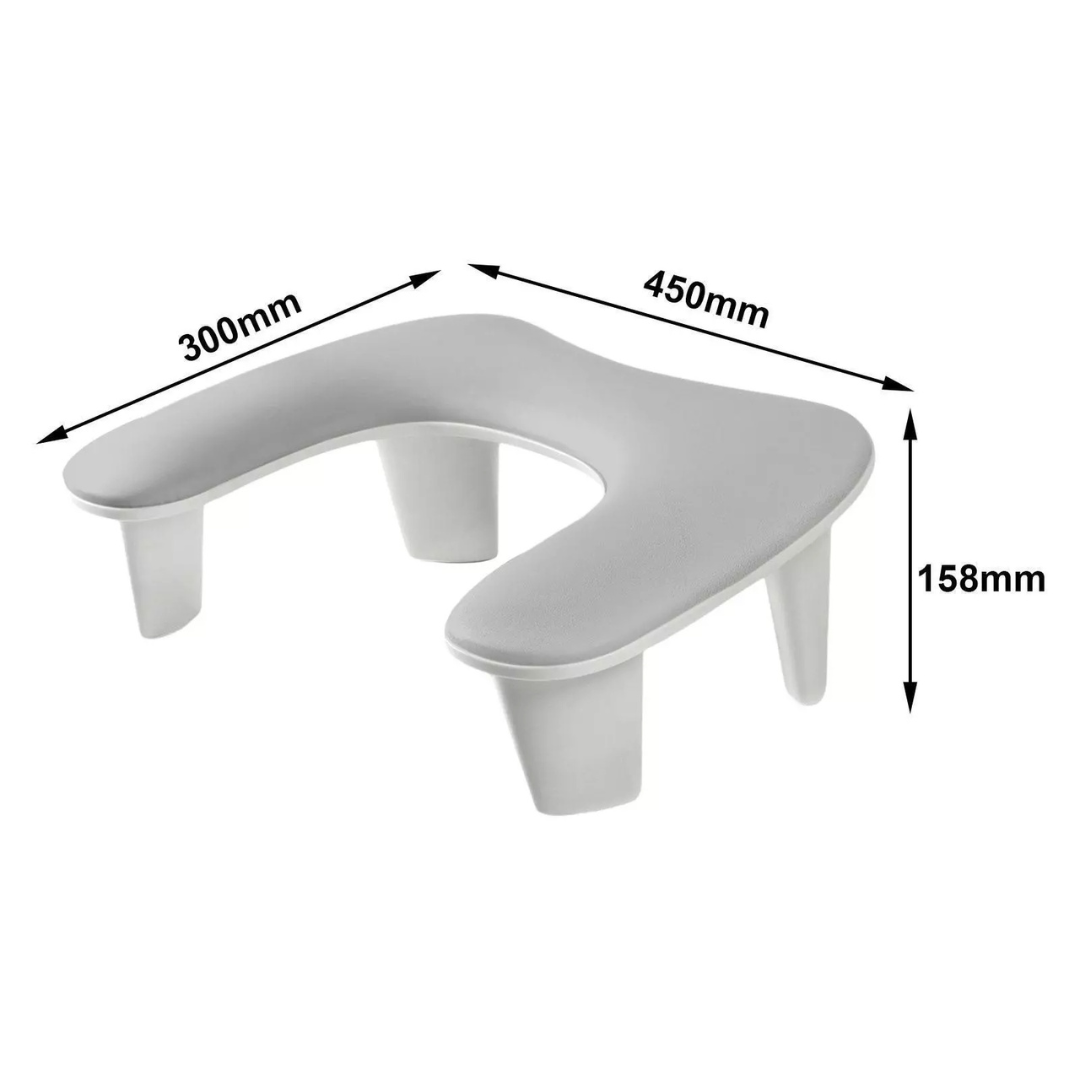 JNBS U Shape Nail Arm Rest Portable Nail Hand Pillow