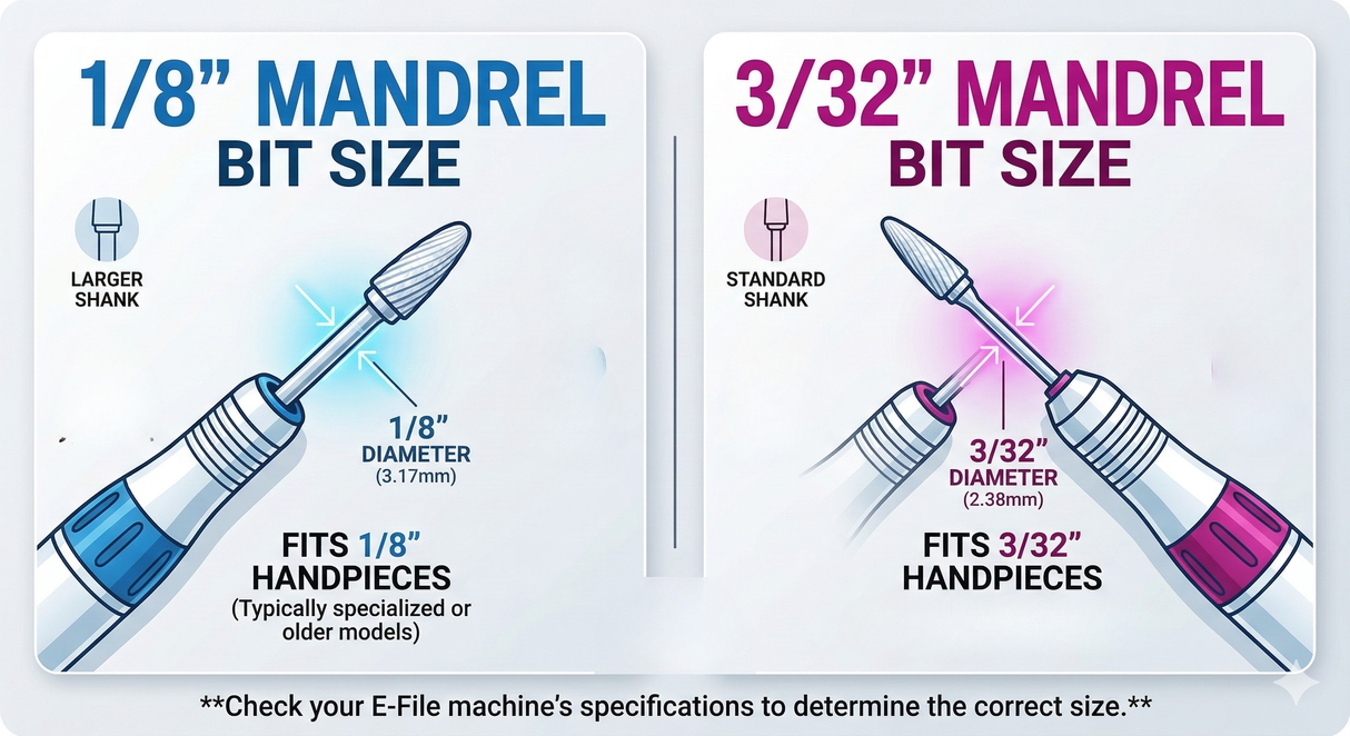 JNBS Drill Bit | Mandrel Carbide | Barrel