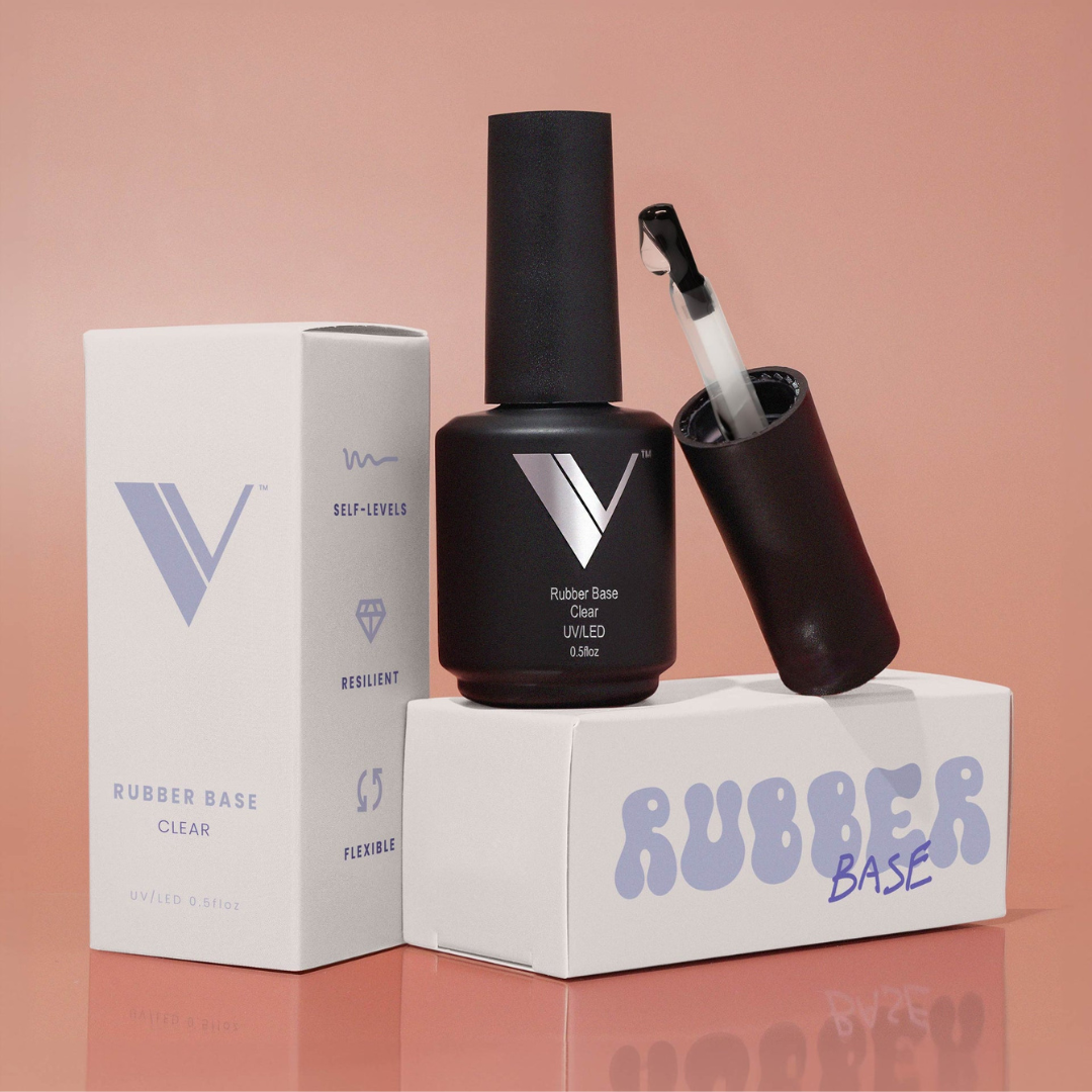 V Beauty Pure Rubber Base Clear (0.5 oz)